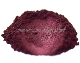 Pigmento perlado de cereza negra KolorEFX, polvo de mica para pintar