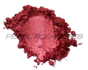 Rojo vino - Pigmento en polvo de mica para resina epoxi, acuarelas personalizadas KolorEFX