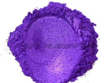 Pigmento perlado morado ciruela, para resina epoxi, esmalte de uñas, arte, pintura, acuarelas,