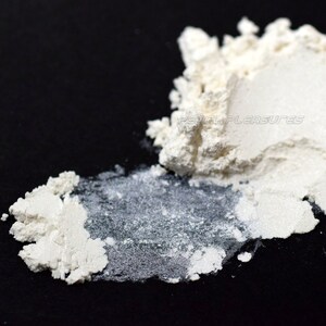 Fresh Powder White Pearl KolorEFX Custom Painting Pigment Watercolors epoxy resin image 4