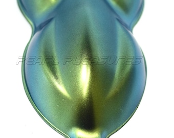 Senio Colorshift Pearl Pigment Powder Gold Green Blue KolorEFX Chameleon