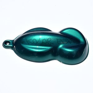 Resina epoxi Kaliko Green Pearl, pigmento en polvo para pintura personalizada KolorEFX imagen 5