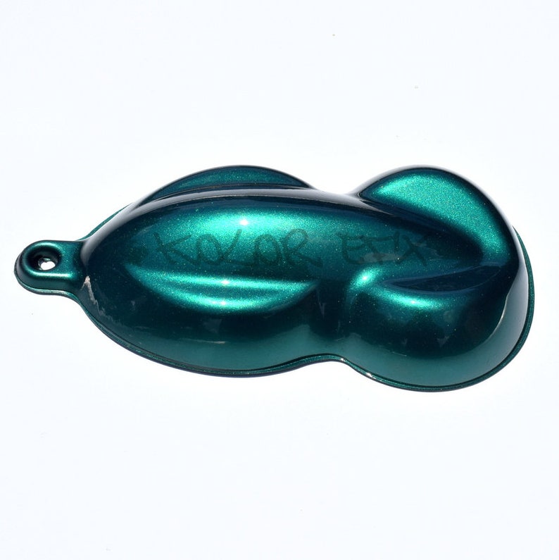 Resina epoxi Kaliko Green Pearl, pigmento en polvo para pintura personalizada KolorEFX imagen 5