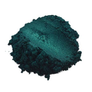 Resina epoxi Kaliko Green Pearl, pigmento en polvo para pintura personalizada KolorEFX imagen 1