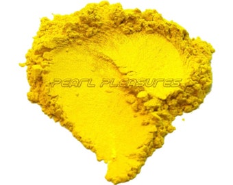 Lemonhead Yellow - Mica Pigment Powder for Epoxy Resin, KolorEFX Custom Painting  Watercolors