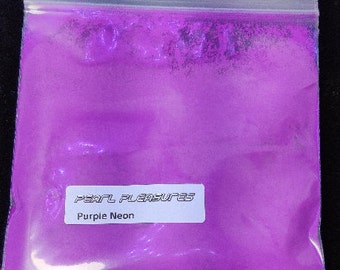Polvo fluorescente de neón morado, pigmentos KolorEFX de color brillante