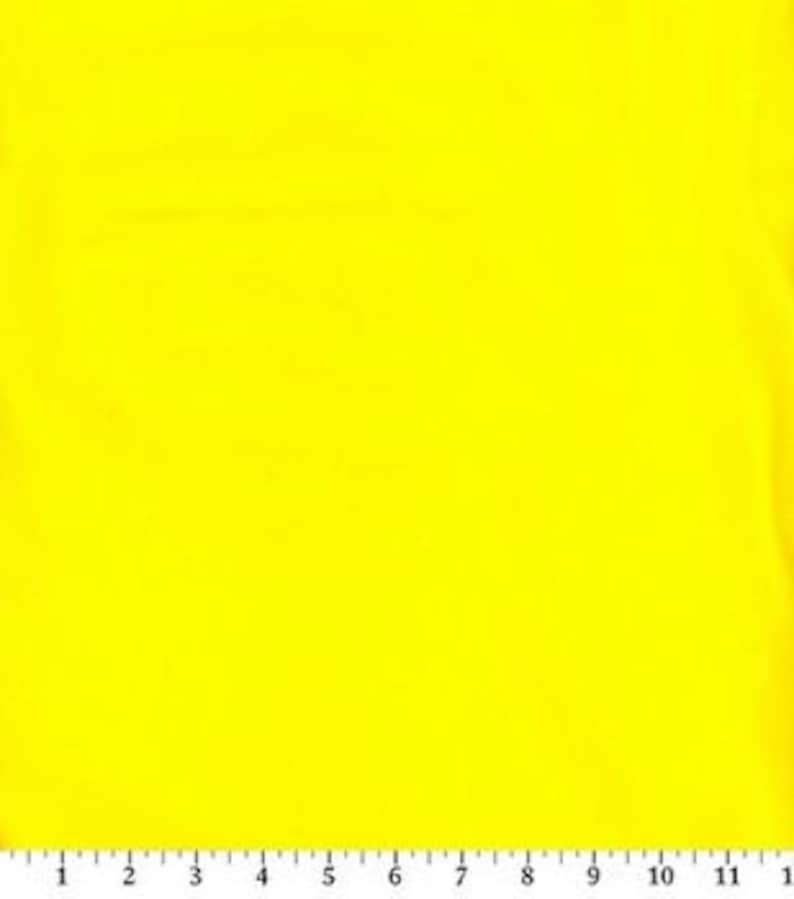 Flannel Fabric Solid Yellow Flannel Cozy Snuggle Etsy