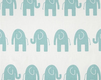 Elefant Stoff, Baby Stoff, Kinder Stoff, Drapery Stoff, Polsterkanal blau/weiß, Tier/HomeDecor/Kindergarten/Diy/Nähen/Handwerk liefert