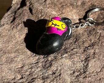 Rock Climbing Keychain/Ornament || Up Rise Pro, Unparallel