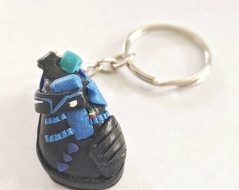 Rock Climbing Keychain/Ornament || Scarpa Instinct VSR