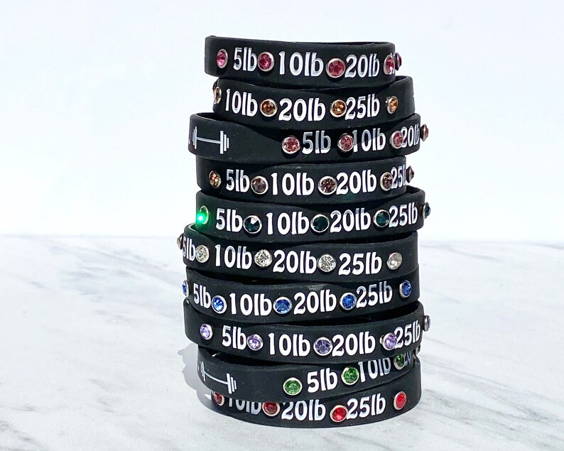 Weight Loss Charm Bracelet Weight Loss Motivation Reminder Etsy