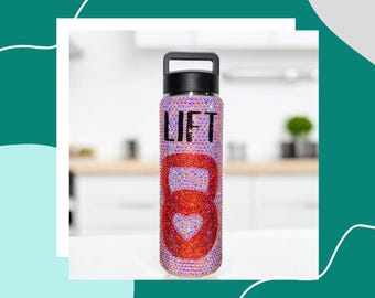 Tazza Termica Da Viaggio In Acciaio Inox 1182 Ml Con Cannuccia | Isolamento Doppia Parete, Mantiene Caldo/freddo, Colore Rosa