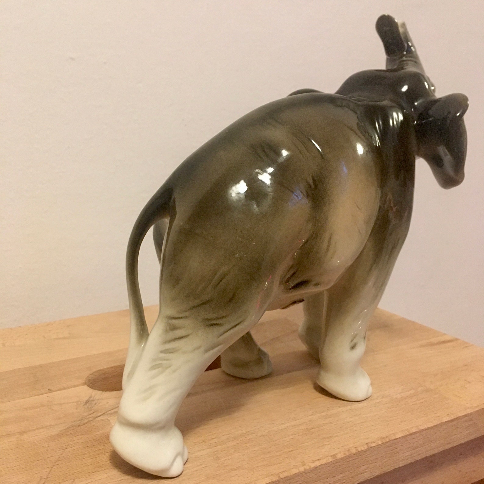 Elephant Royal Dux porcelain figurine | Etsy