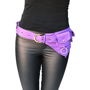 Festival Utility Belt With Buttons,Burning Man,Hip Bag,Hip Belt,Music Festival Belt,Fanny Packs,Pocket Belt,Pixie,Pouch,Travel Pouch, image 6