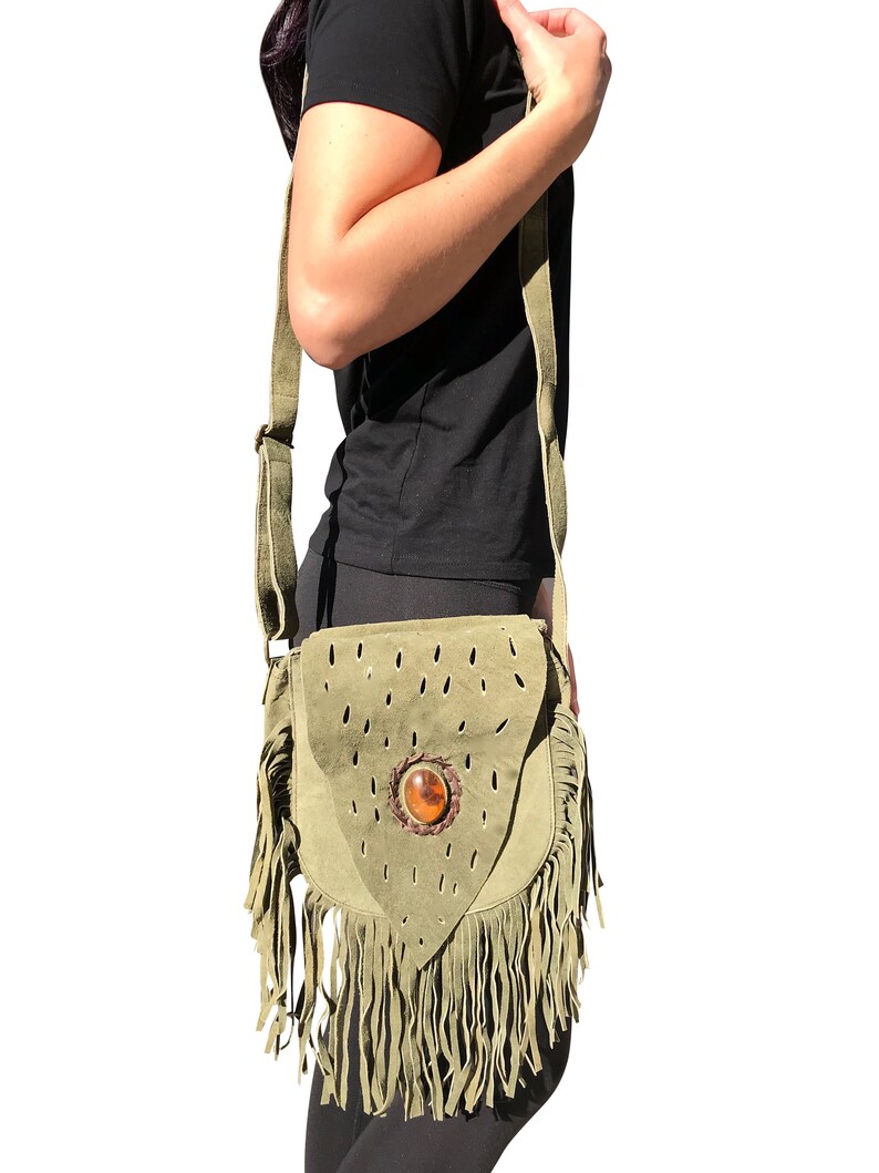 Cross Body Bag Boho Chic Messenger Vegan Leather BagSand Etsy