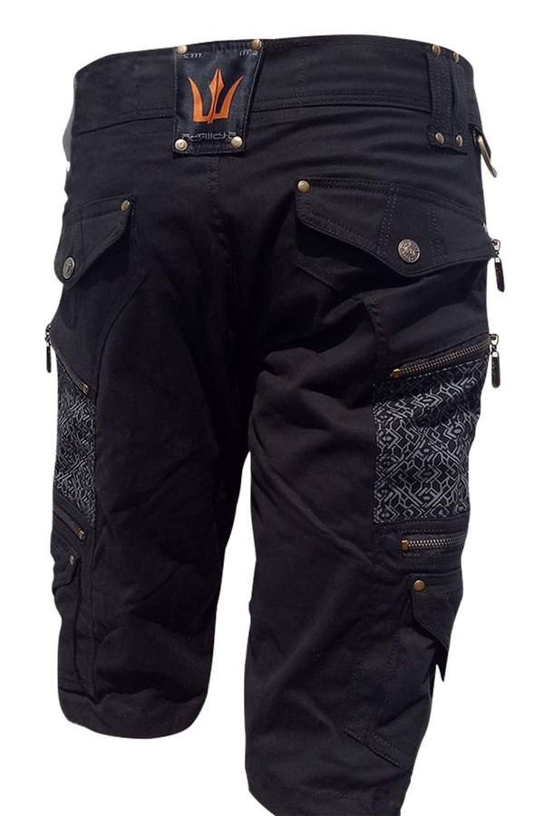 Doof Short For Men Rave shorts Cargo Burning Man Clothing | Etsy