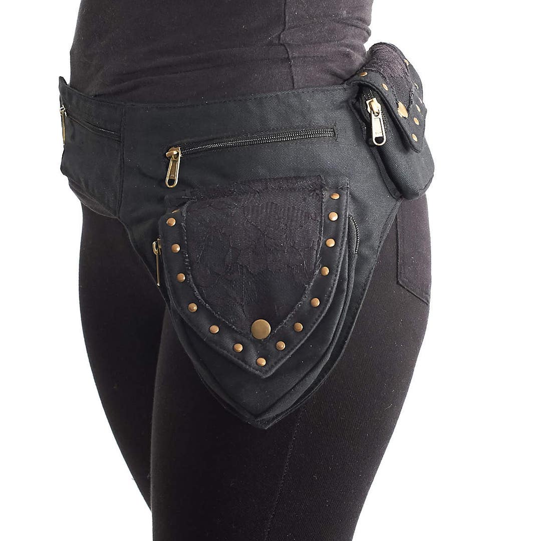Handmade Hip Belt, Utility Pocket Belt for Festival, Pixie Waist Pouch ...