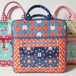 Fair and square bag. PDF Pattern. Bag. Project bag. Instant download. Sewing pattern.