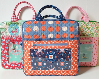 Fair and square bag. PDF Pattern. Bag. Project bag. Instant download. Sewing pattern.