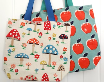 Sew Happy Tote. PDF Pattern. Bag pattern. Instant download. Tote bag. Beginner friendly