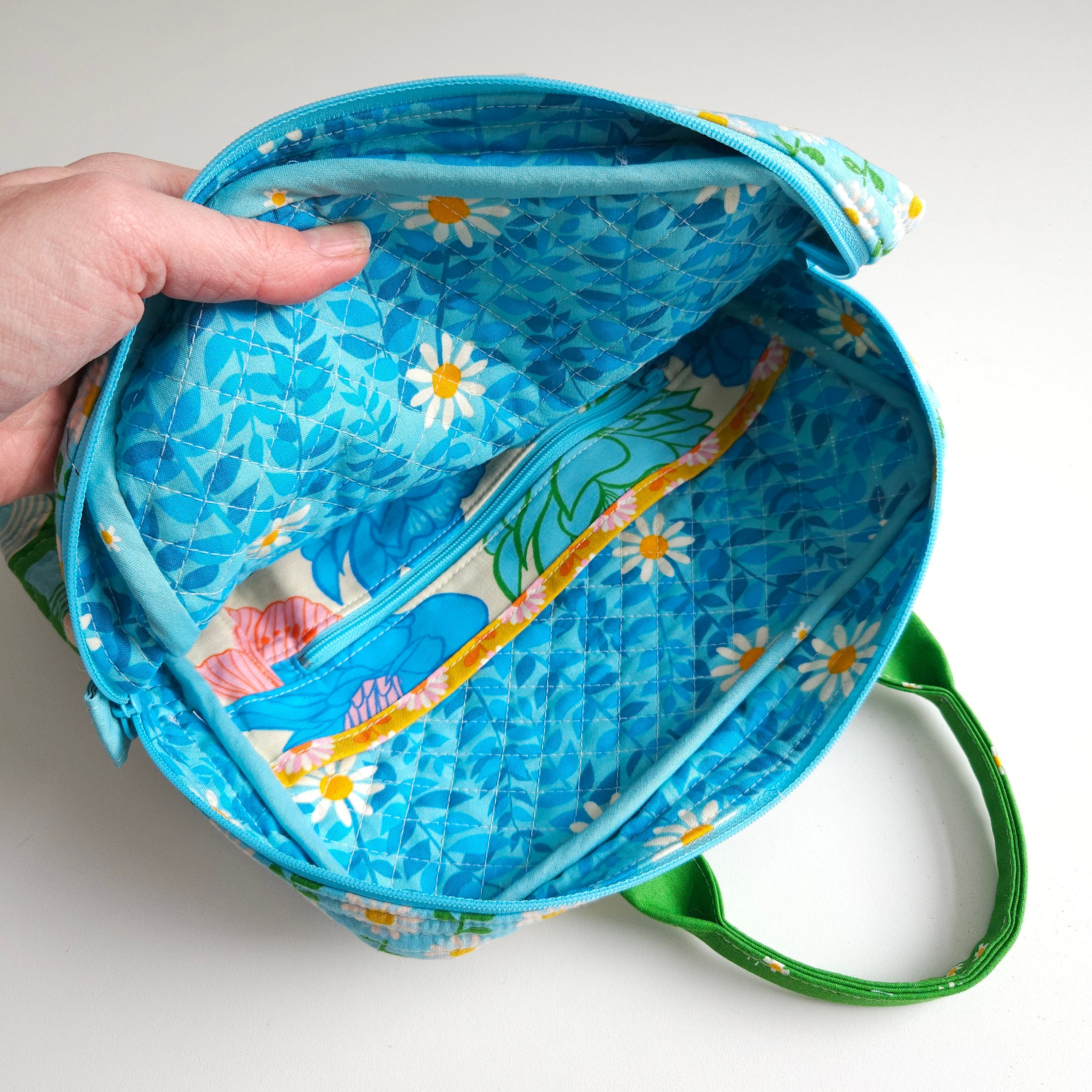 Fair and Square Bag. PDF Pattern. Bag. Project Bag. Measure