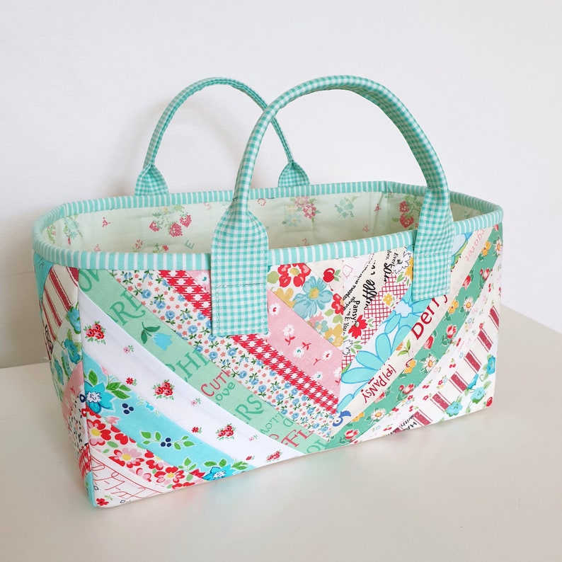 Tubby Boxes. PDF Pattern. Fabric Baskets. Storage. Instant - Etsy