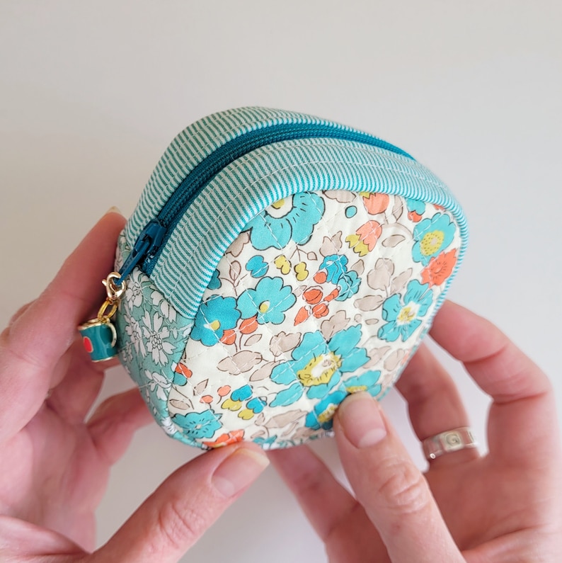 Poppet pouch. PDF Pattern. Zipped pouch. Instant download. Sewing pattern. image 7