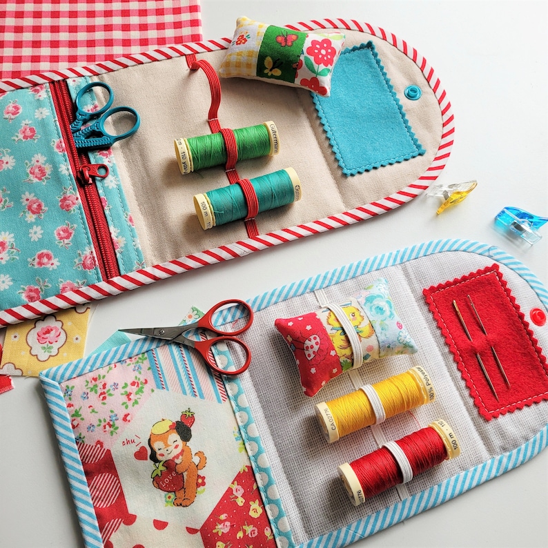 Pixie Sewing Kit. PDF Pattern. Sewing kit. Instant download. Patchwork. Sewing pattern. image 2