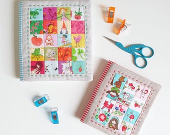 Fussy Cutting Needlebook.  PDF pattern.  Instant download. Sewing pattern.  Sewing kit. Needlebook