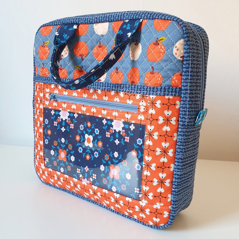 Fair and square bag. PDF Pattern. Bag. Project bag. Instant download. Sewing pattern. image 5