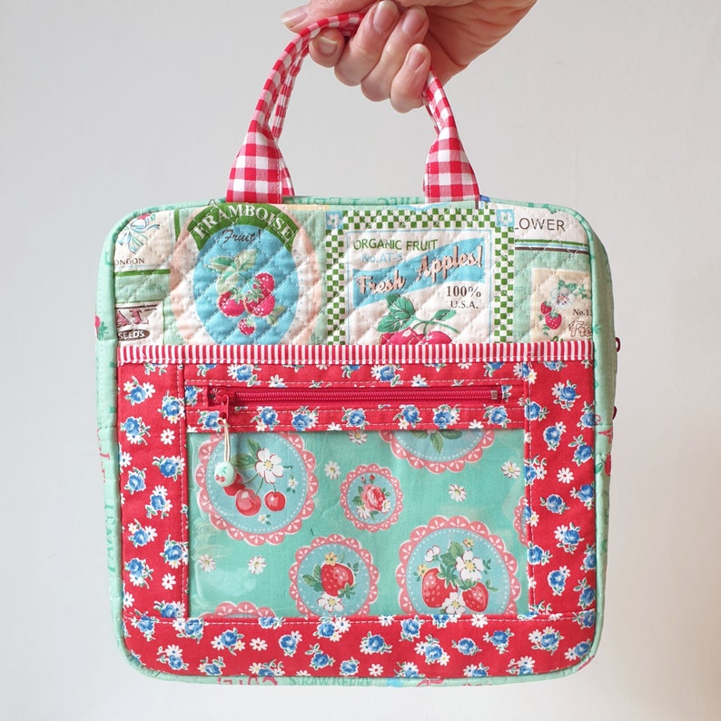 Fair and square bag. PDF Pattern. Bag. Project bag. Instant download. Sewing pattern. image 8