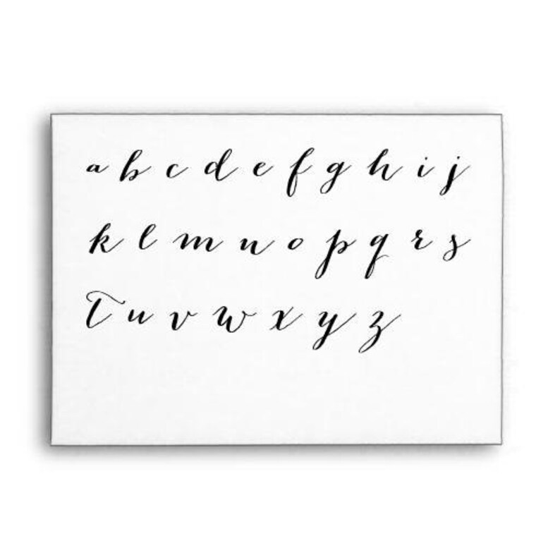 Return Address Stamp, Personalised Stamp, Calligraphy Stamp ...