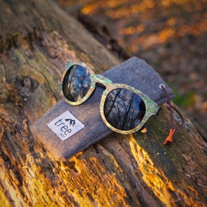 Rivington Seashell Unisex Fashion Sunglasses Grey Lens image 5