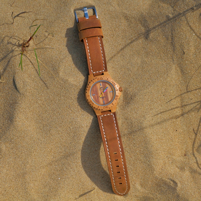 The BAM-BOO Rambler watch Leather Strap image 1