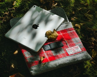 Treeless Products Handcrafted iPad Soft Case - Genuine Harris Tweed