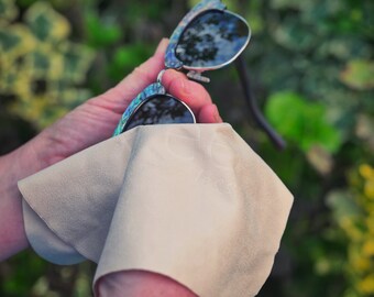 Recycled Suede Glasses Cleaner