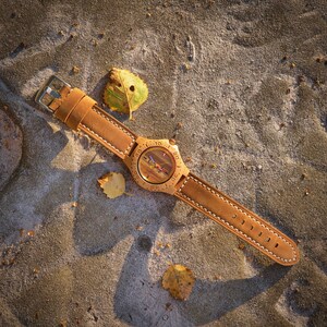 The BAM-BOO Rambler watch Leather Strap image 9
