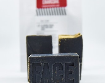 Face - Activated Charcoal Soap (Unscented & Vegan)