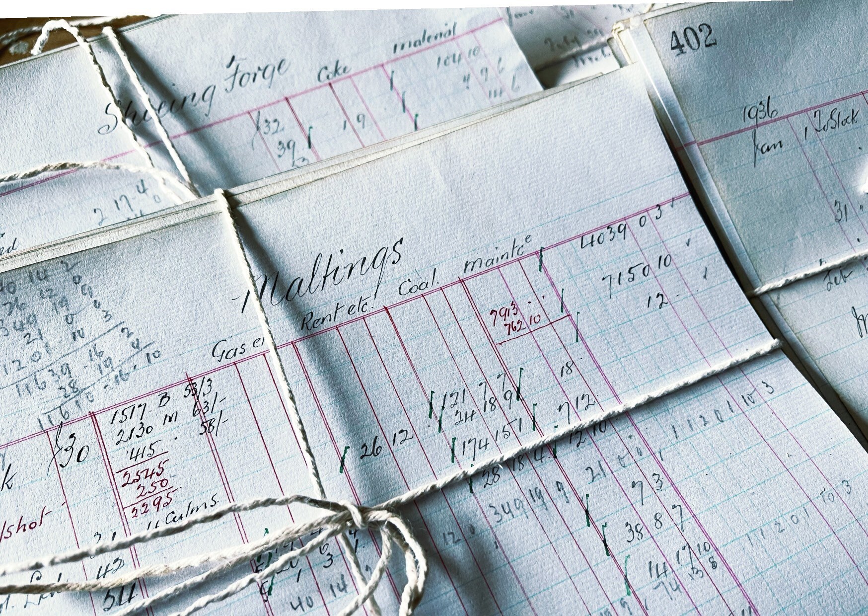 Vintage Ledger Bundle 20 Sheets. 42 X 25cm Etsy