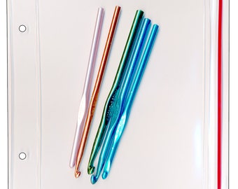 Zipper Case for your Circular Knitting Needles - 6 1/2" x 5" - (R2803-KNIT)