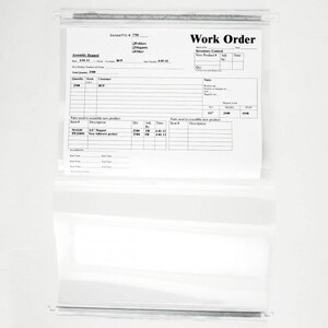 Clear Hanging File Folder With Two Sturdy Metal Rods (RHF231C) - Etsy