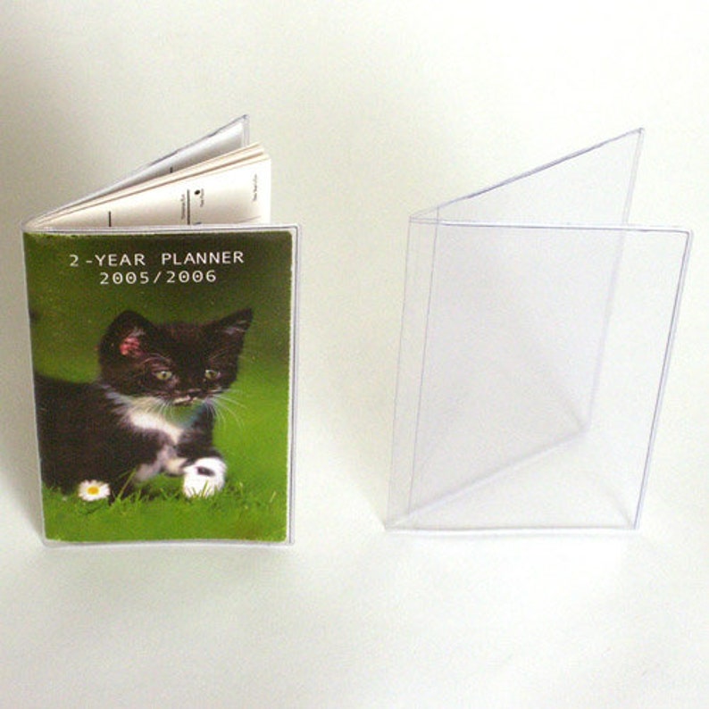 Clear Plastic Cover for a Pocket Planner RSP1855 Etsy