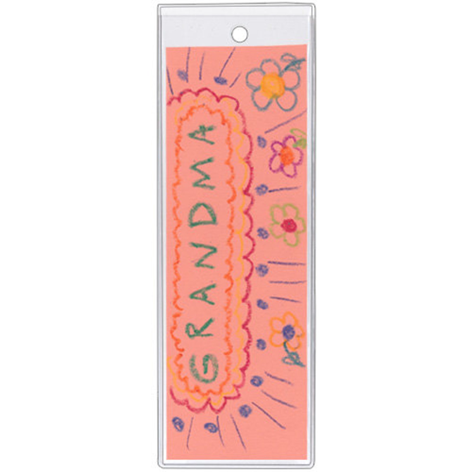 Plastic Bookmark Covers With Tassle Hole Clear Plastic Etsy