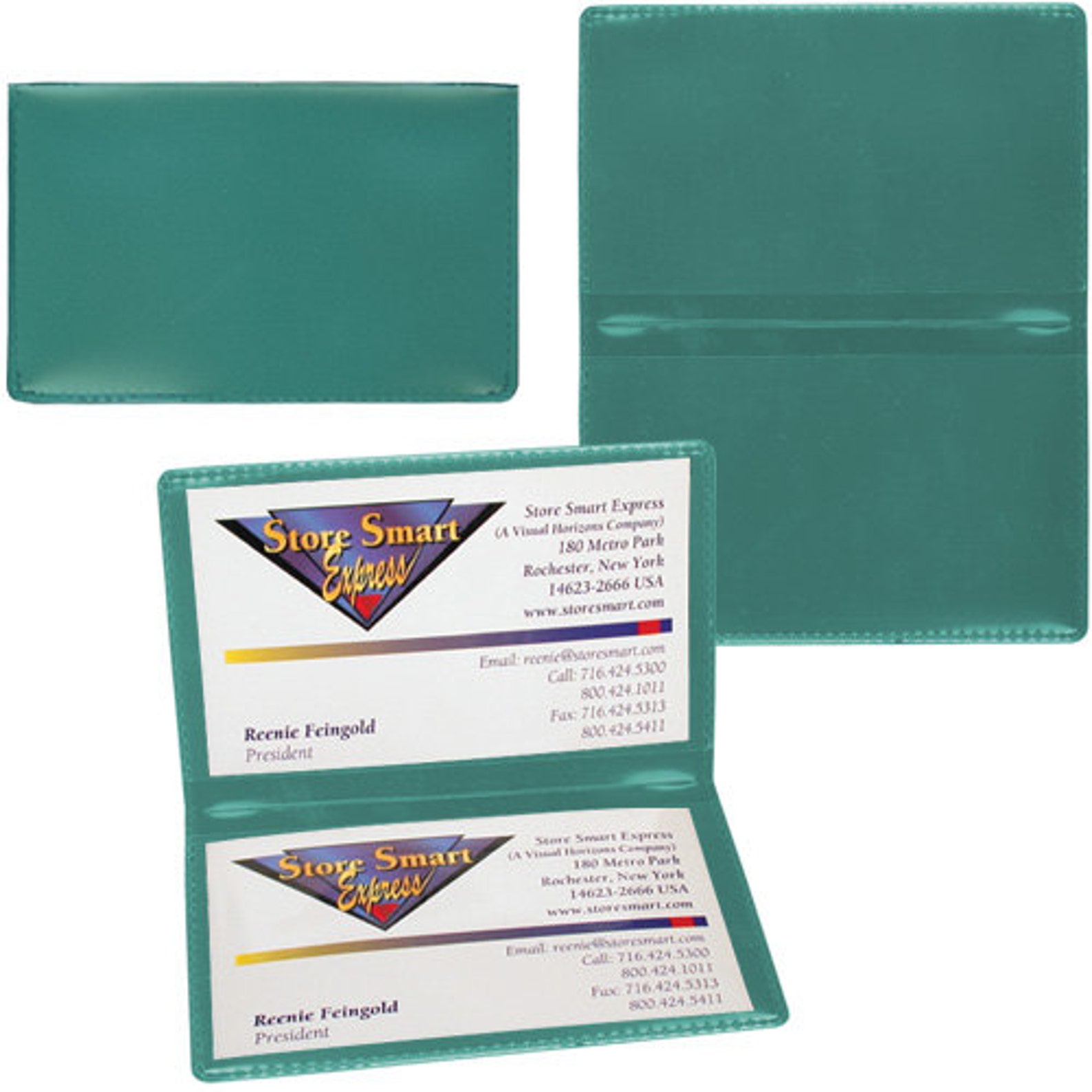 Plastic Folding Business Card Holders 100 pack Etsy