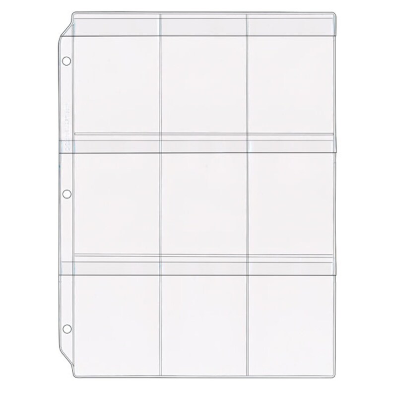 Storesmart Key Holder Clear Vinyl Binder Pages Top Load With Flaps RMSTWPFKEY Etsy