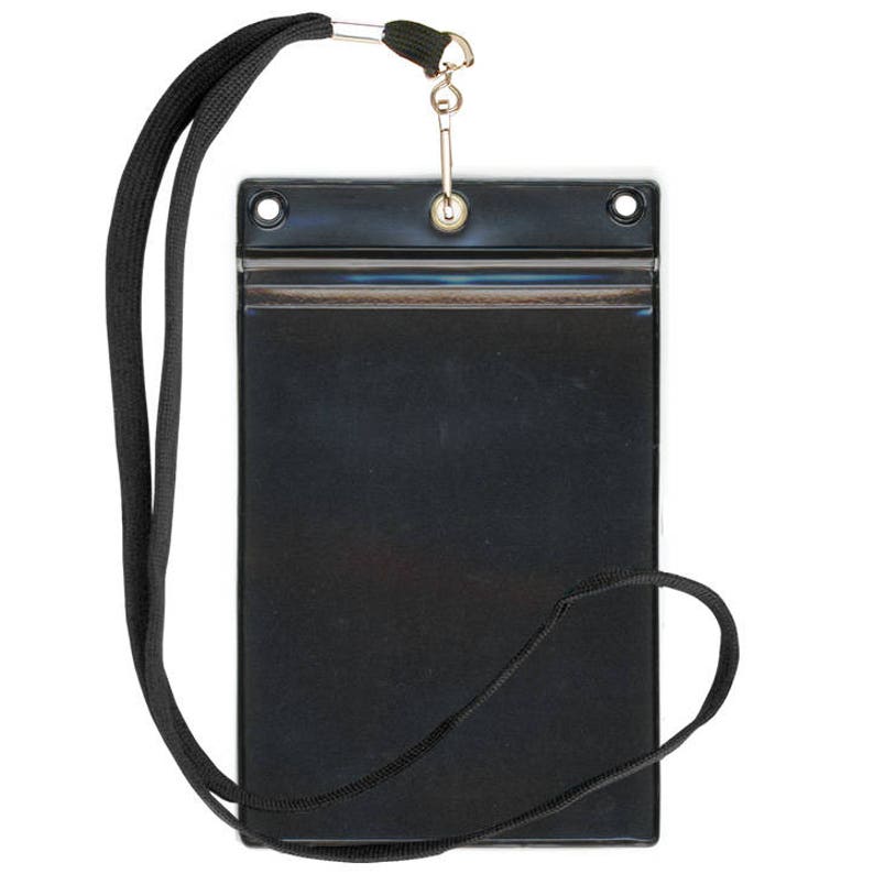 Zipper Passport Holder W Lanyard Clear Front SPCR1596ZIPS Etsy