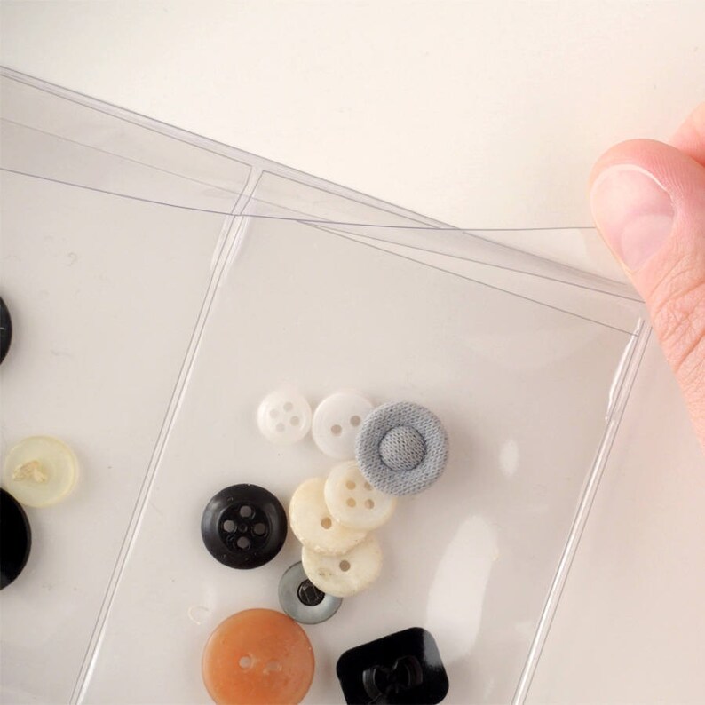 Binder Page for Your Notions Top Load With Flaps 9 Pockets RMSTWPF Etsy