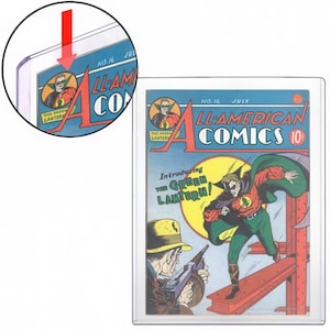 Rigid Protector for Golden Age Comic Books - 25 Packs (HPPCOMIC-GOLDEN)