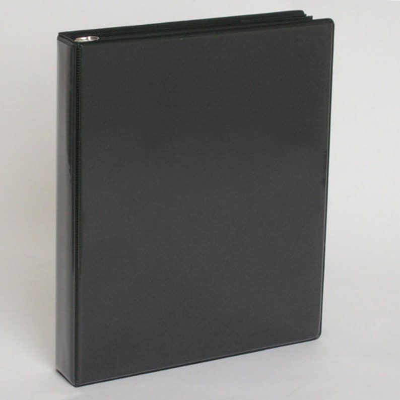 Flip Chart Easel Binder Landscape / Horizontal Black VH424 Etsy