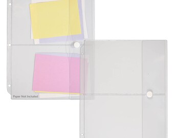 Organize Your Desk With A4 A5 And A6 Transparent Plastic - Temu